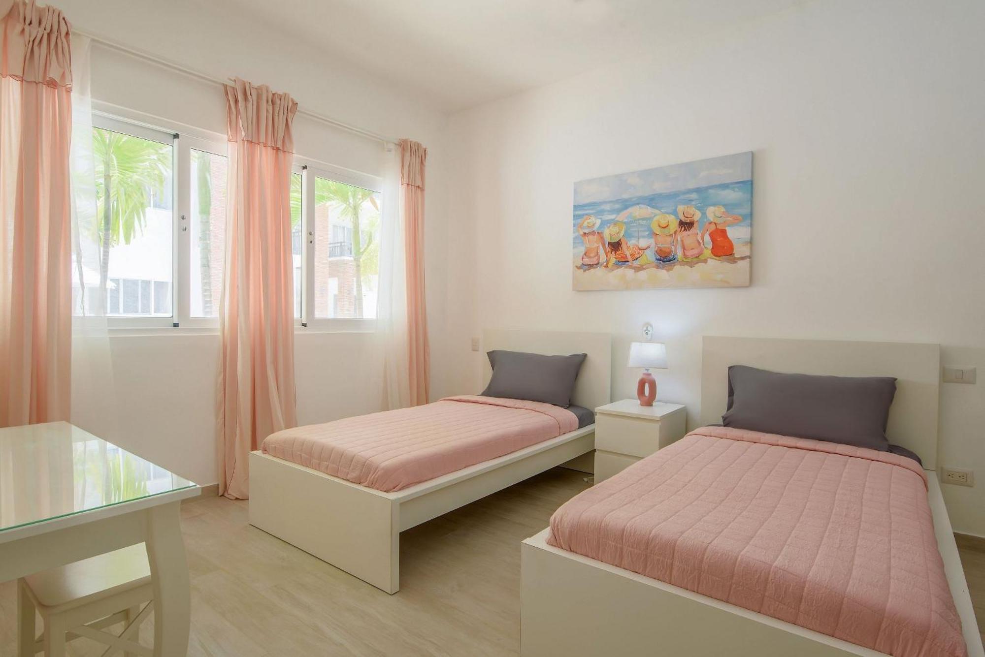 Vacacional Ideal En Punta Cana, Caribe Apartamento *